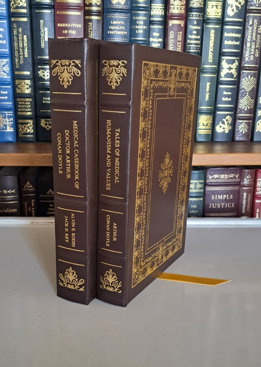 Two Conan Doyle Volumes: Tales of Medical Humanism and Values & Medical Casebook of Doctor Arthur Conan Doyle